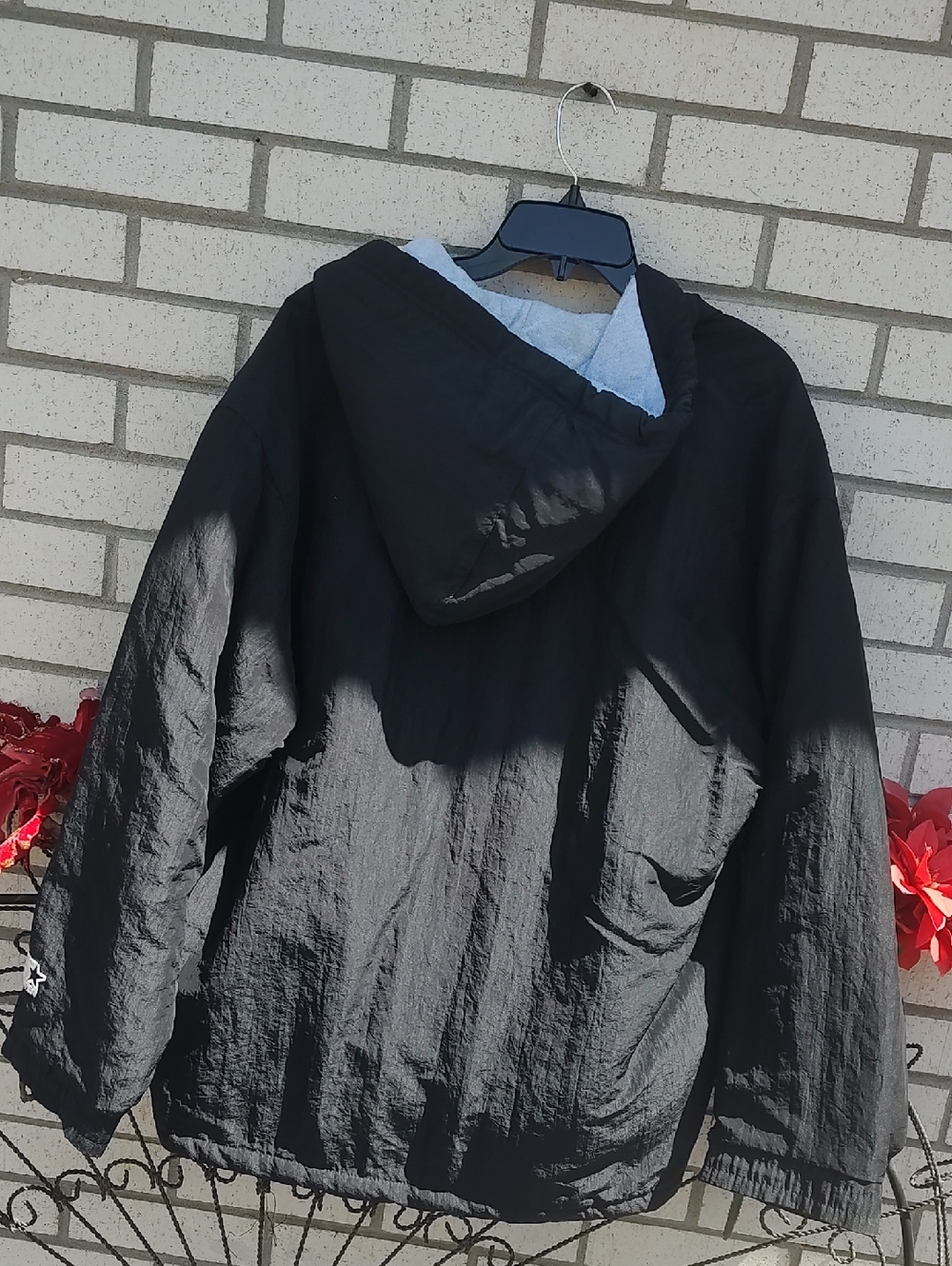 Carolina Panthers Black Pullover Hooded Jacket Me Mm Mm - Picture 10 of 10
